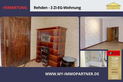 Wohnung Rehden - 3 Zimmer, 90 m&sup2;, 650&euro; | Angebot:25235838