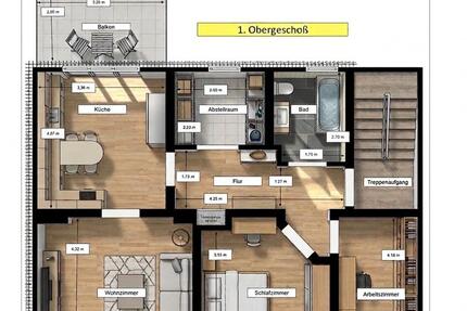 Wohnen auf Zeit Dessau-Roßlau Dessau - 3.5 Zimmer, 80 m&sup2;, 1.200&euro; | Angebot:25567865