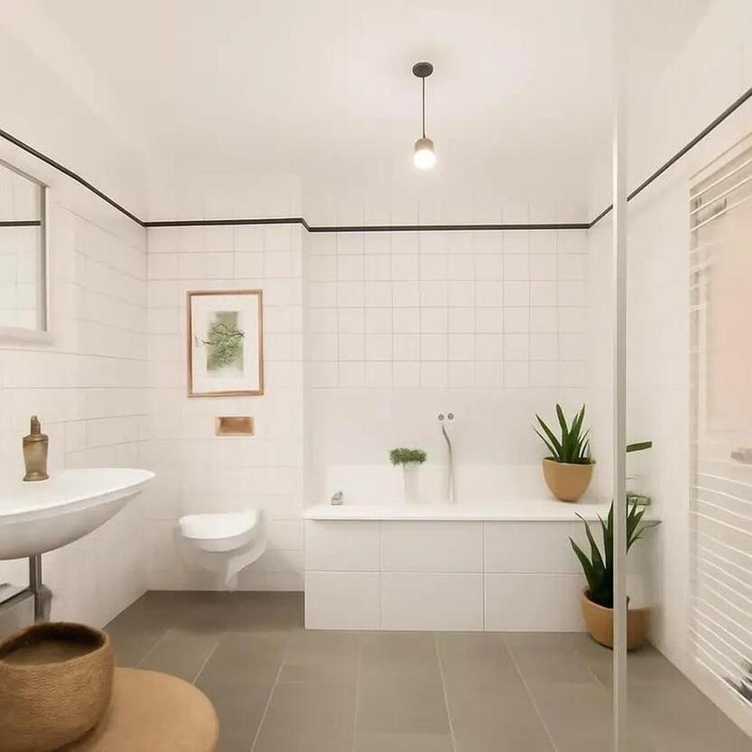 Frisch renovierte 3-Zimmer-Wohnung mit Küche Balkon Aufzug zimmer
