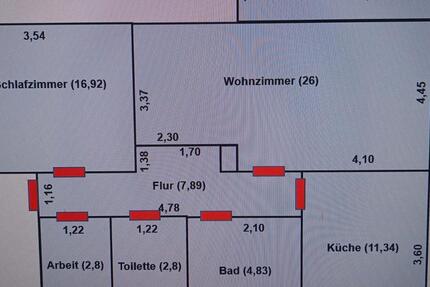 Wohnen auf Zeit Naila - 1 Zimmer, 17 m&sup2;, 350&euro; | Angebot:26531779