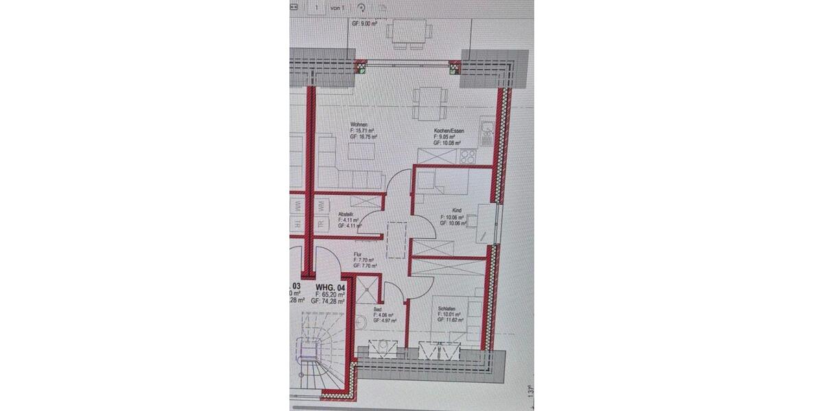 Etagenwohnung Emsbüren - 3 Zimmer, 70 m&sup2;, 1.000&euro; | Angebot:25892744