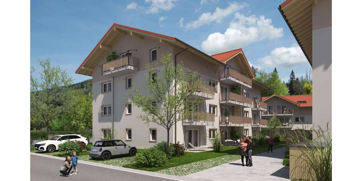 Etagenwohnung Ruhpolding - 4 Zimmer, 90 m&sup2;, 1.260&euro; | Angebot:26848257
