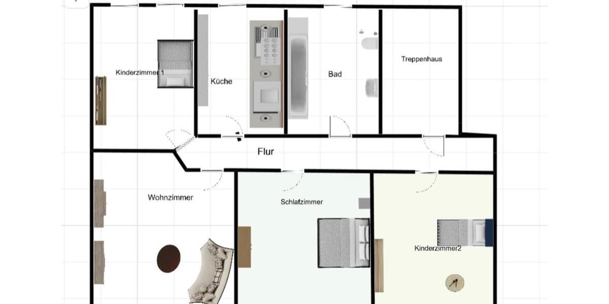 Etagenwohnung Aschersleben - 1 Zimmer, 20 m&sup2;, 420&euro; | Angebot:24633351