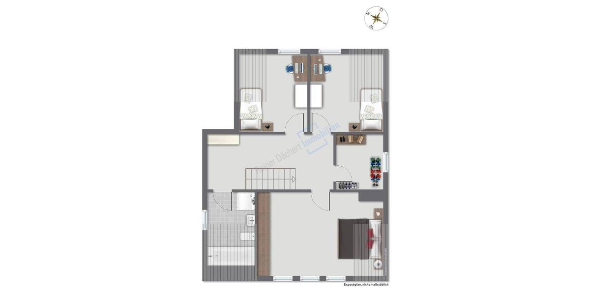Etagenwohnung Darmstadt Eberstadt - 5 Zimmer, 142 m&sup2;, 1.195&euro; | Angebot:25983331