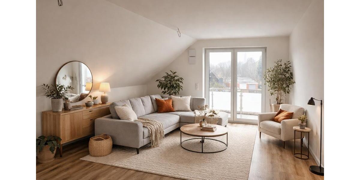 Dachgeschoßwohnung Heide - 3 Zimmer, 85 m&sup2;, 1.150&euro; | Angebot:26301899