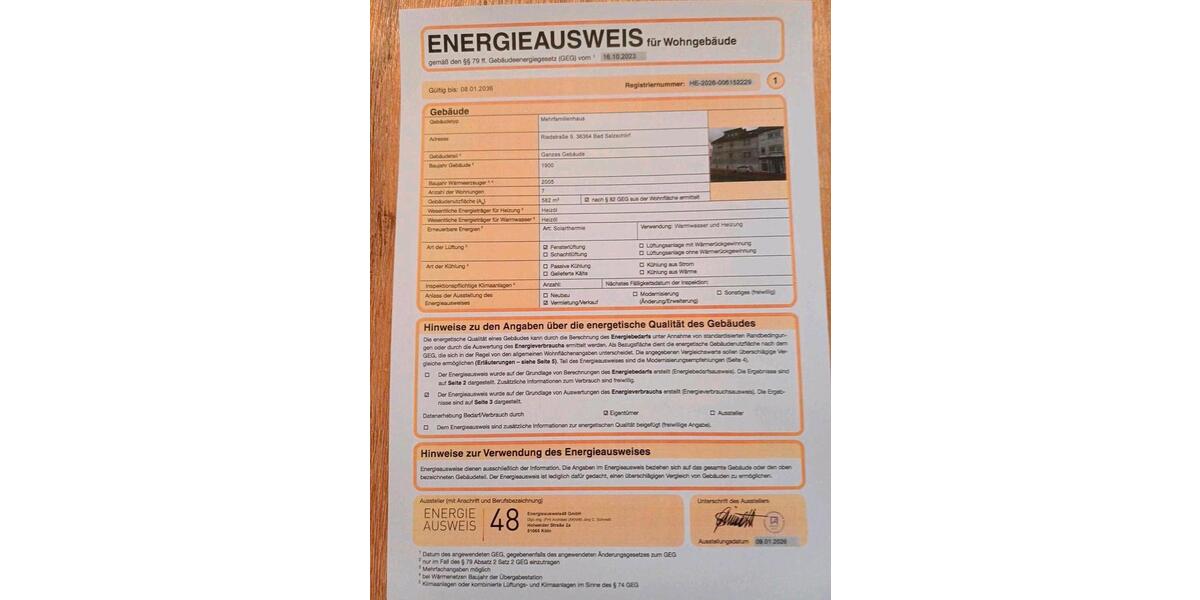 Dachgeschoßwohnung Bad Salzschlirf - 2.5 Zimmer, 79 m&sup2;, 550&euro; | Angebot:26461816