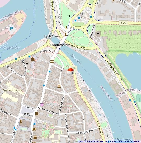 Wohnen auf Zeit Lübeck Innenstadt - 2 Zimmer, 45 m&sup2;, 1.500&euro; | Angebot:25903186