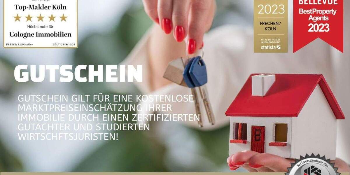 Etagenwohnung Frechen Bachem - 2 Zimmer, 55 m&sup2;, 840&euro; | Angebot:24646971