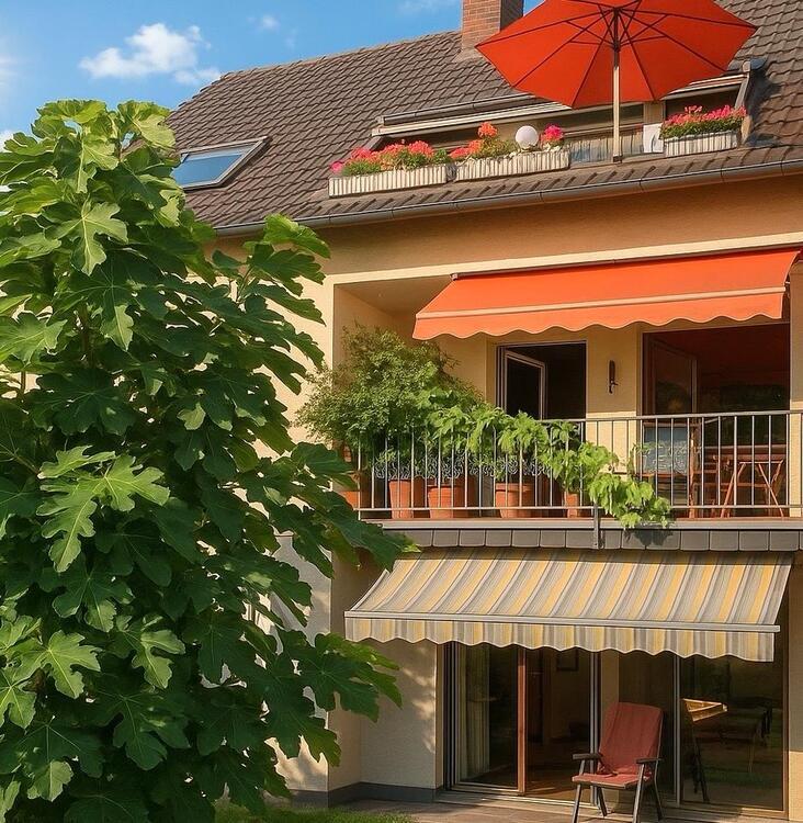 Ruhige 3-Zimmerwohnung mit großem Balkon in Bornheim – Sechtem zimmer