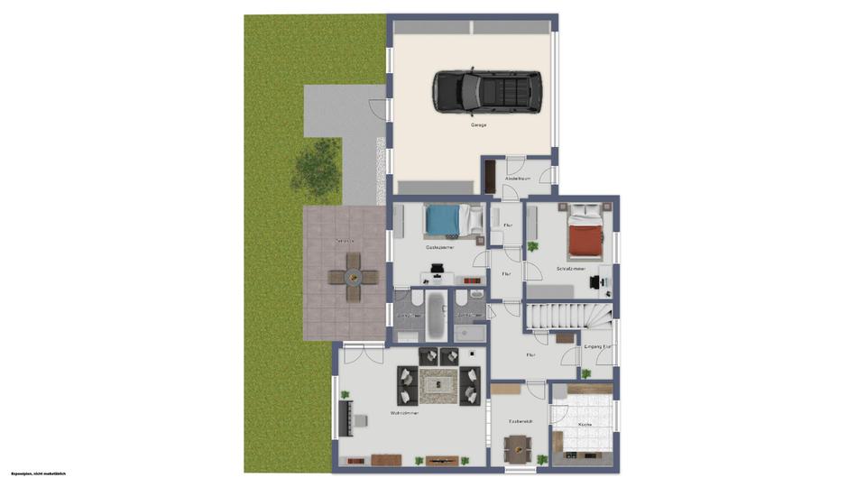 Einfamilienhaus Schwarmstedt - 6.5 Zimmer, 167 m&sup2;, 1.350&euro; | Angebot:25870544