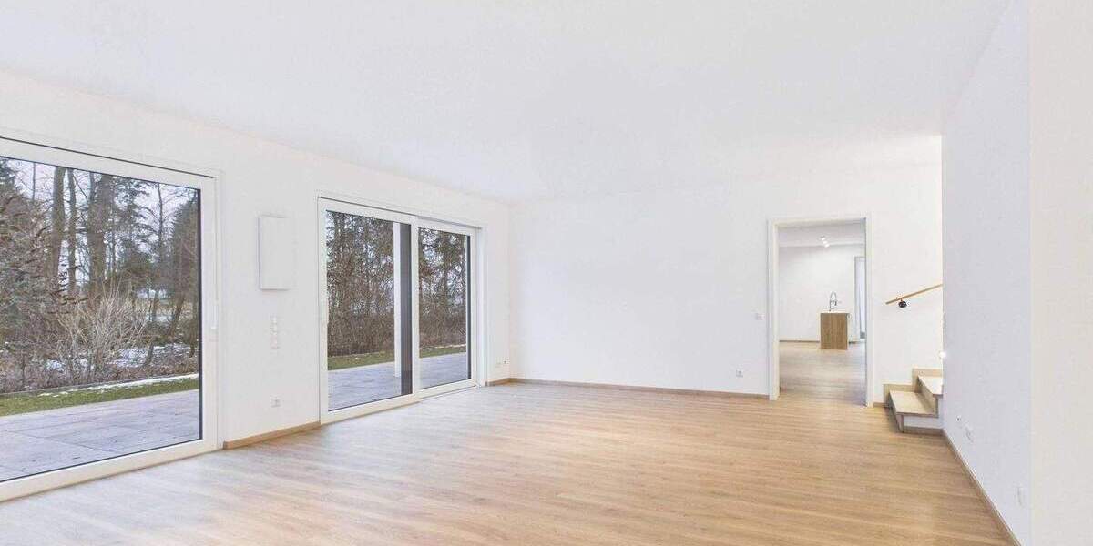 Doppelhaushälfte Moosinning Eichenried - 8 Zimmer, 315 m&sup2;, 3.900&euro; | Angebot:25708230