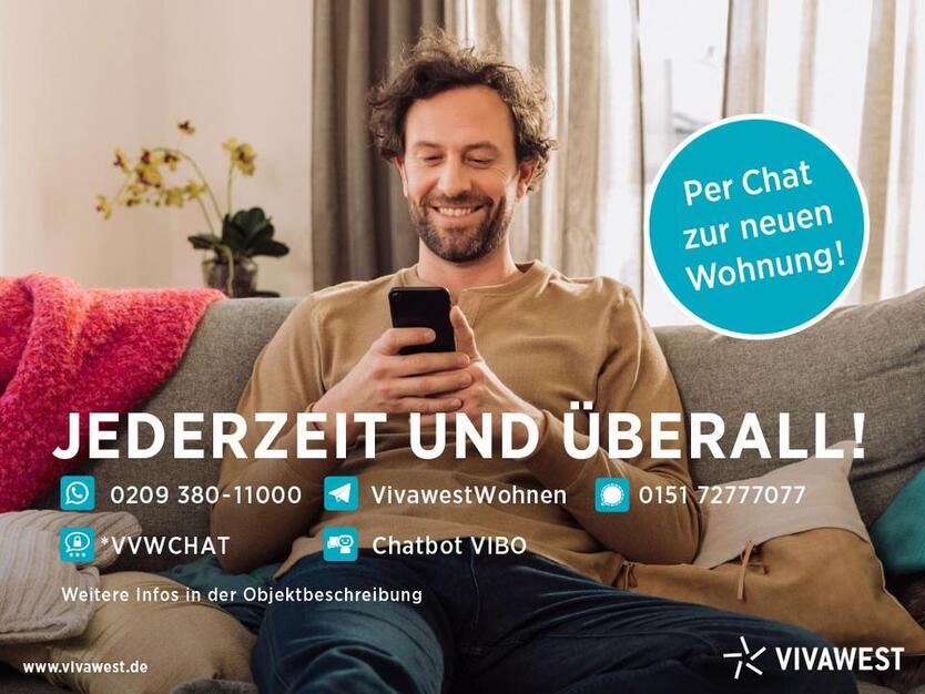 Wohnen in Ihren besten Jahren bei VIVAWEST - stadtnah mit Terrasse.