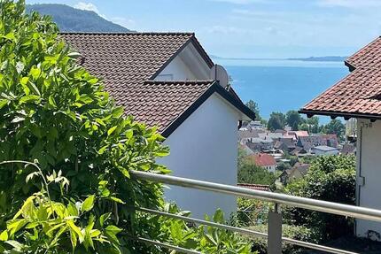Idylle Pur, exklusive 3,5 Zi.-Wohnung mit See-und Alpensicht, Balkon und Terrasse, sowie Garage!