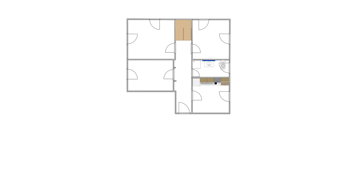 Etagenwohnung Waldmünchen - 3 Zimmer, 60 m&sup2;, 730&euro; | Angebot:25540034