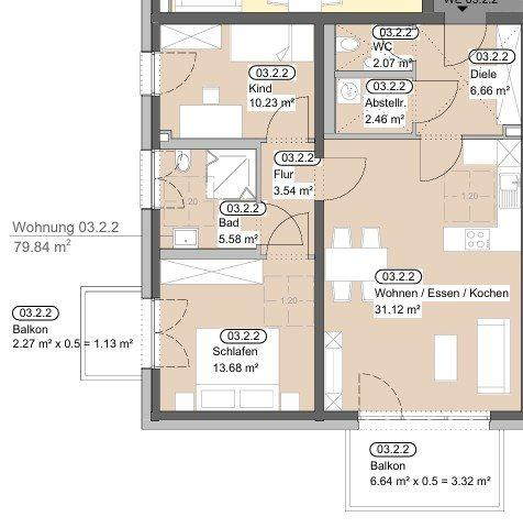 Etagenwohnung Klingenberg am Main - 2 Zimmer, 53 m&sup2;, 750&euro; | Angebot:23184106
