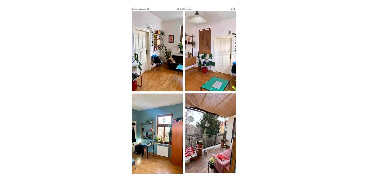 Wohnen auf Zeit Weimar Lützendorf - 2 Zimmer, 35 m&sup2;, 627&euro; | Angebot:26230800