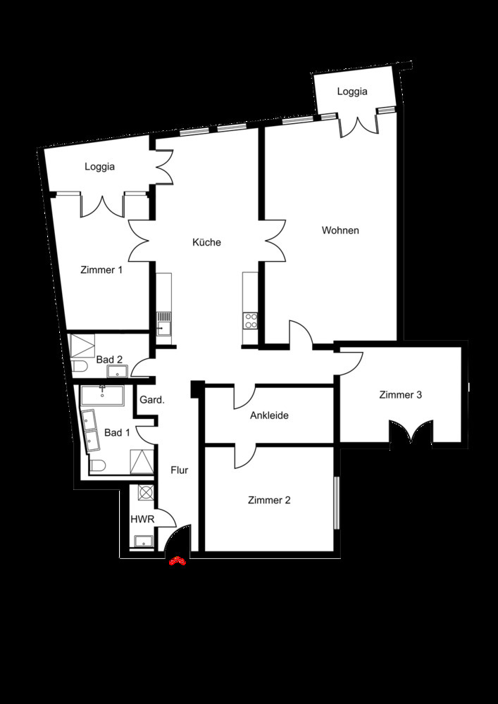 Exklusive Wohnung im 