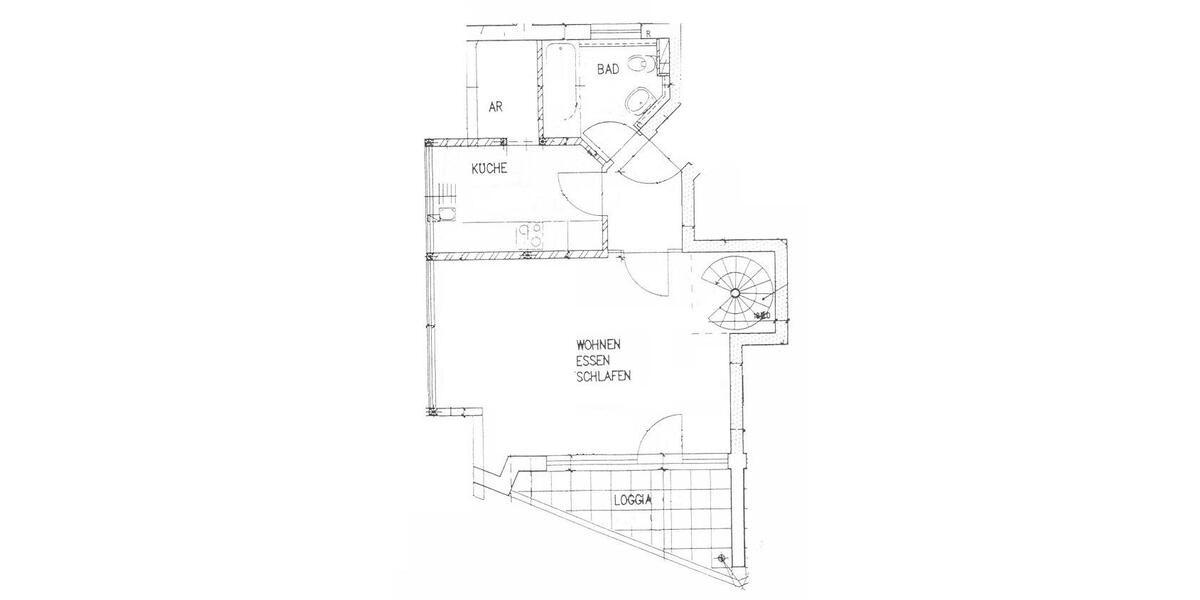 Maisonettenwohnung Wiesbaden Mainz-Amöneburg - 2 Zimmer, 75 m&sup2;, 1.500&euro; | Angebot:26442081