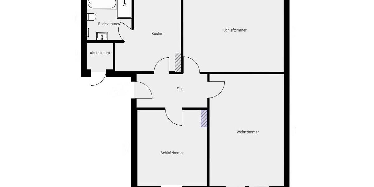 Etagenwohnung Eilsleben - 1 Zimmer, 86 m&sup2;, 600&euro; | Angebot:26048367