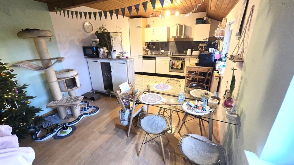 Dachgeschoßwohnung Seibersbach - 3 Zimmer, 77 m&sup2;, 695&euro; | Angebot:25271377