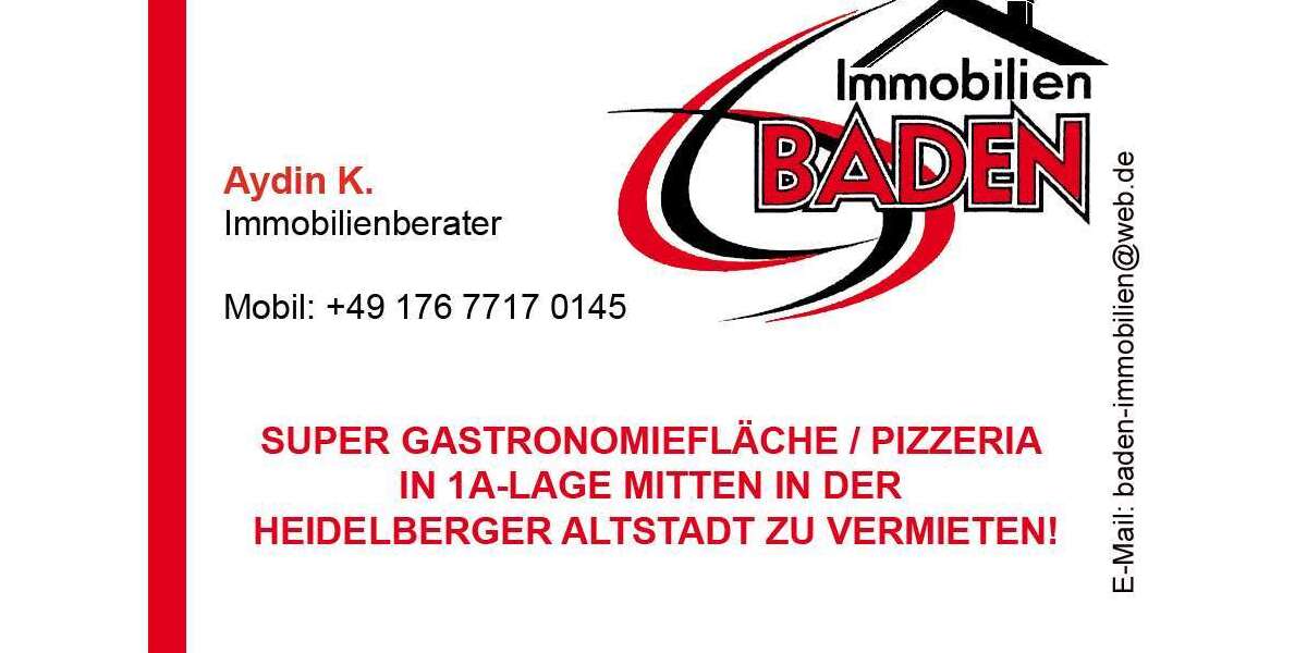 Gewerbeobjekt Heidelberg - 3.000&euro; | Angebot:26096637