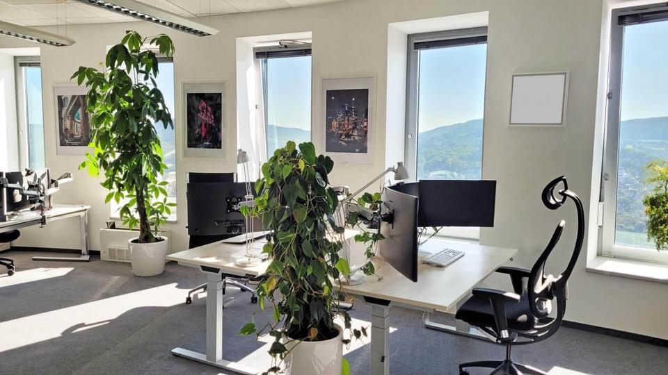 Büro-Kombination mit 7 Arbeitsplätzen – All-in-Miete - All-in-Miete