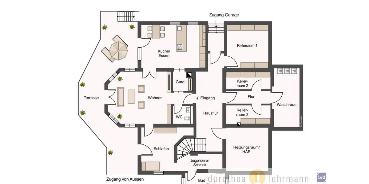 Etagenwohnung Mainz Oberstadt - 3 Zimmer, 87 m&sup2;, 1.305&euro; | Angebot:26648064
