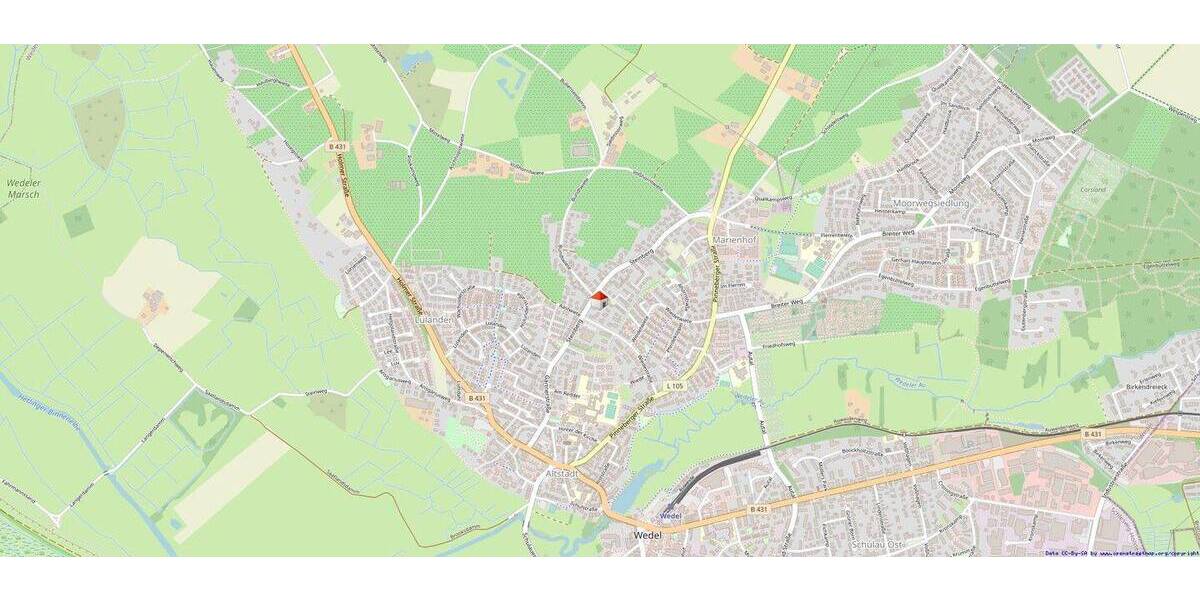 Doppelhaushälfte Wedel Marienhof - 4 Zimmer, 132 m&sup2;, 3.000&euro; | Angebot:26154939