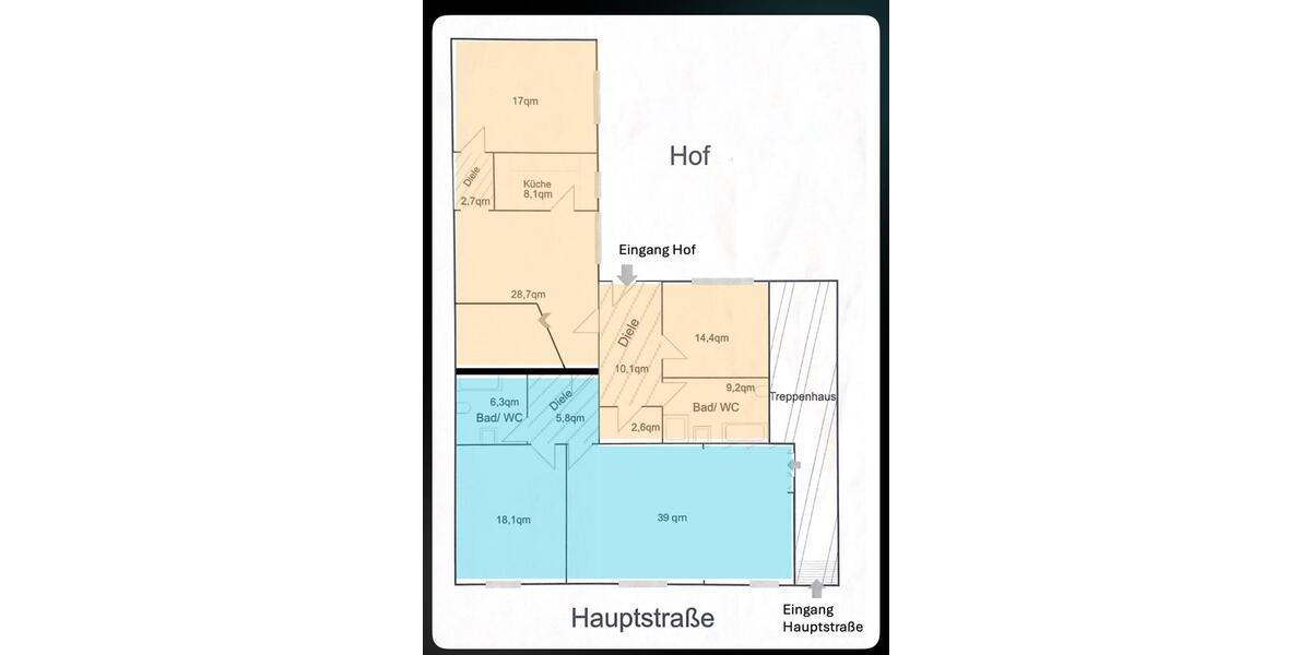 Sofort verfügbare Erdgeschosswohnung in Sulzfeld 2 zimmer