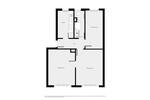 Erdgeschoßwohnung Kalbe (Milde) - 3 Zimmer, 59 m&sup2;, 176&euro; | Angebot:24524807
