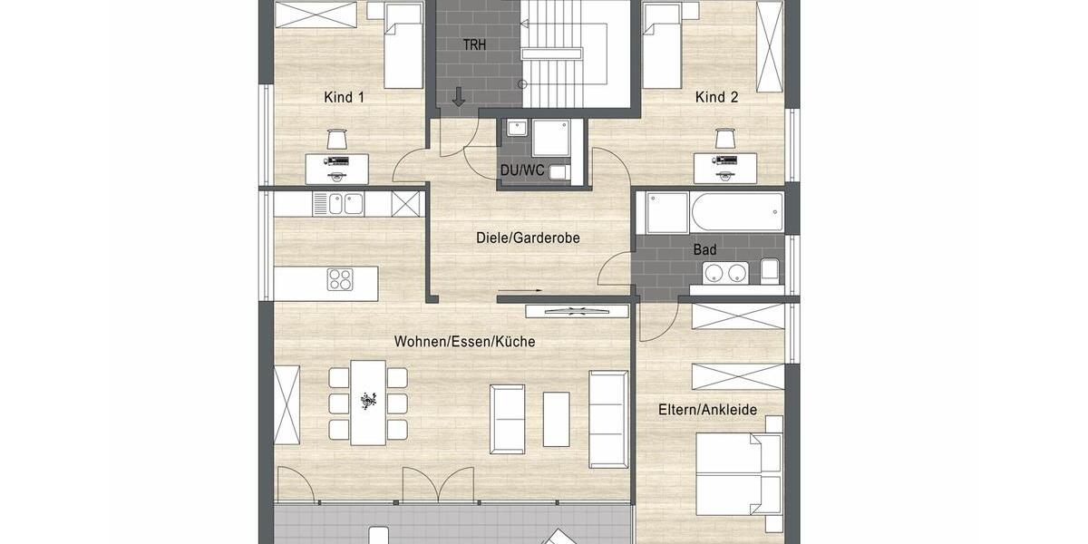 Erdgeschoßwohnung Heilbronn Kernstadt - 4 Zimmer, 133 m&sup2;, 1.880&euro; | Angebot:26455623