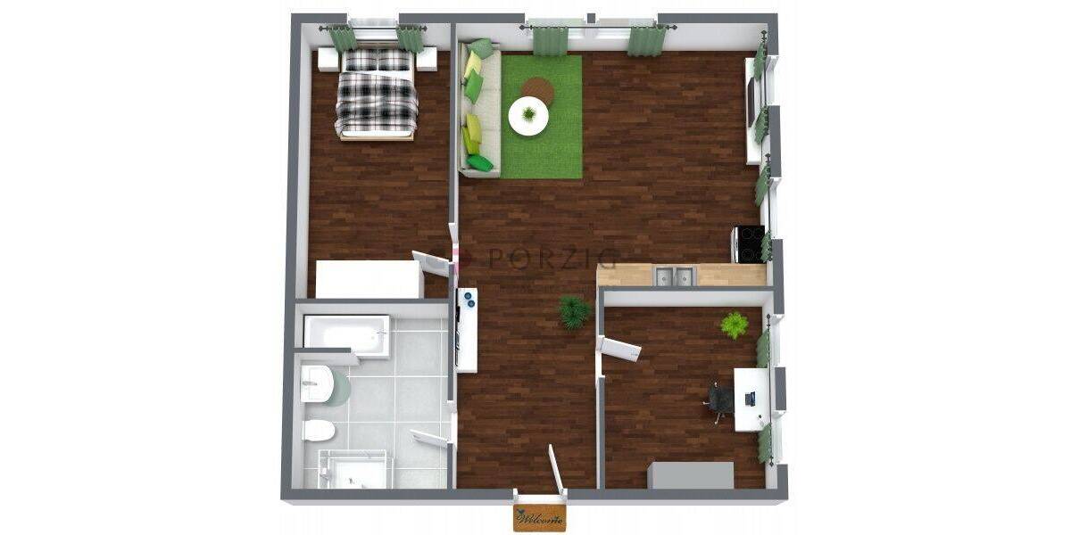 Etagenwohnung Tessin - 3 Zimmer, 65 m&sup2;, 659&euro; | Angebot:26804681