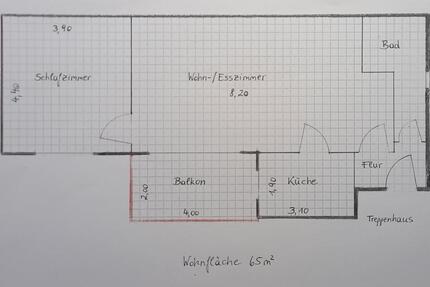 Wohnung Marsberg - 2 Zimmer, 65 m&sup2;, 480&euro; | Angebot:24801509