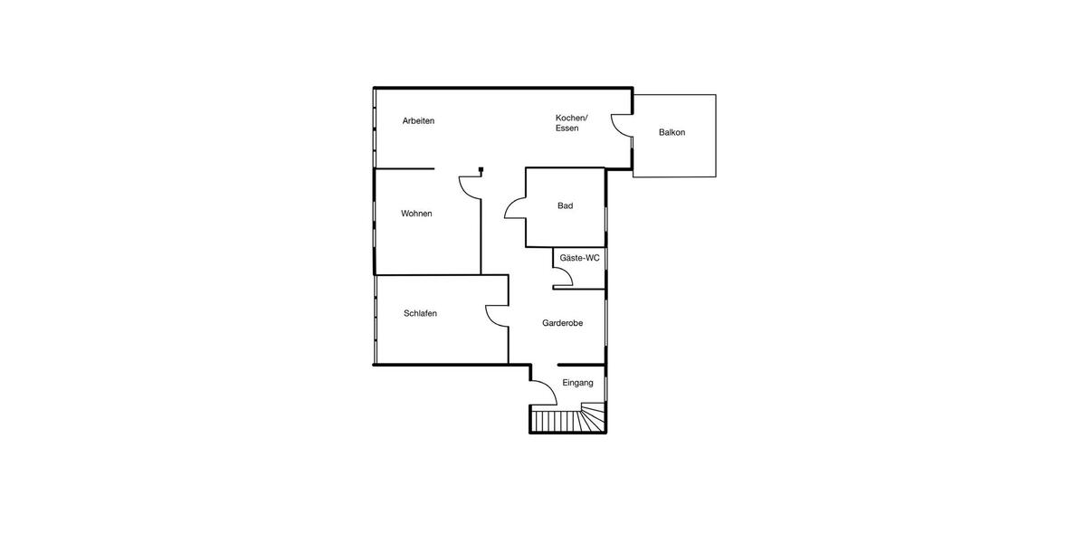 Helle, renovierte 3-Zimmerwohnung mit Balkon in zentraler Lage 3 zimmer