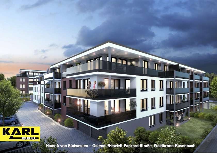 Etagenwohnung Waldbronn - 3 Zimmer, 98 m&sup2;, 1.300&euro; | Angebot:27234490