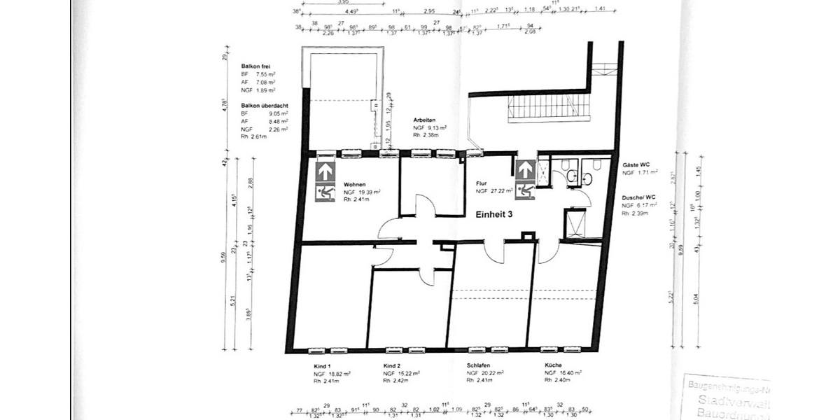 Geräumige 5-Zimmer-Wohnung mit Balkon - Etagenwohnung Gotha | Angebot:27400685