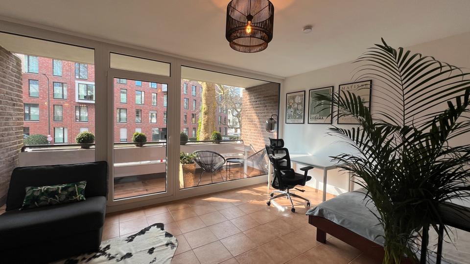 Wohnen auf Zeit Düsseldorf Lörick - 1 Zimmer, 42 m&sup2;, 1.150&euro; | Angebot:26566721