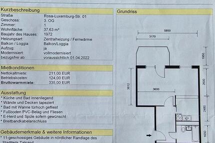 Gewerbeobjekt Schwedt (Oder) - 350&euro; | Angebot:24788542