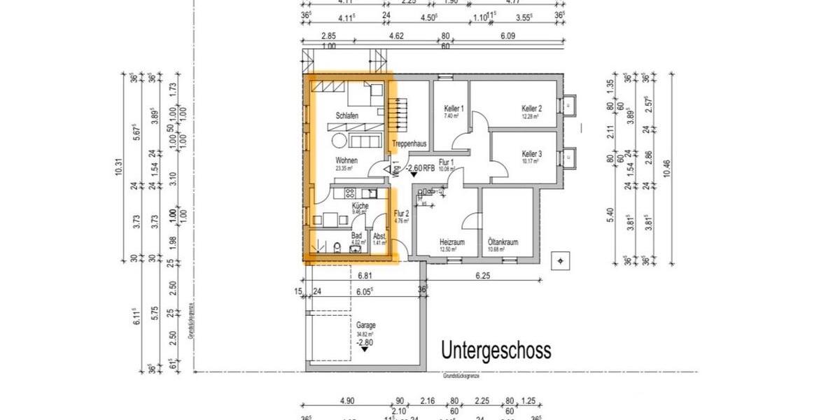 Erdgeschoßwohnung Lauda-Königshofen Königshofen - 1 Zimmer, 37 m&sup2;, 380&euro; | Angebot:25174516