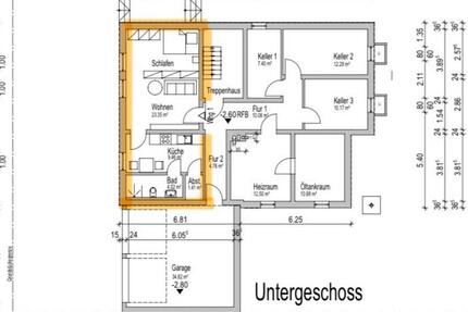 Wohnung Lauda-Königshofen Königshofen - 1 Zimmer, 37 m&sup2;, 380&euro; | Angebot:25174516