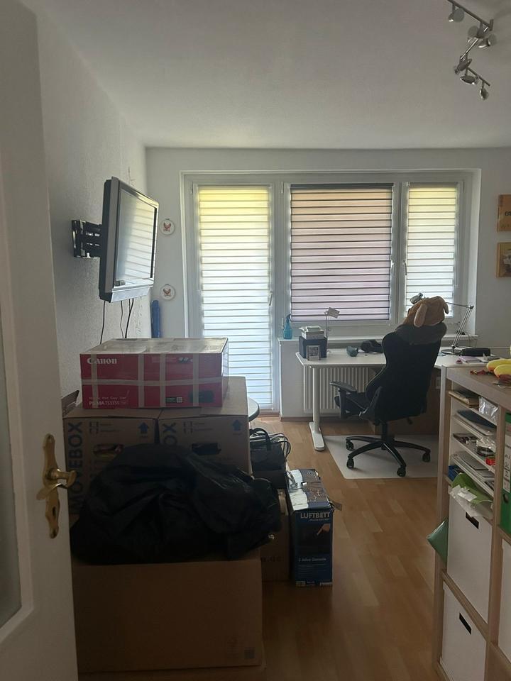 A room with balcony available in a shared private apartment