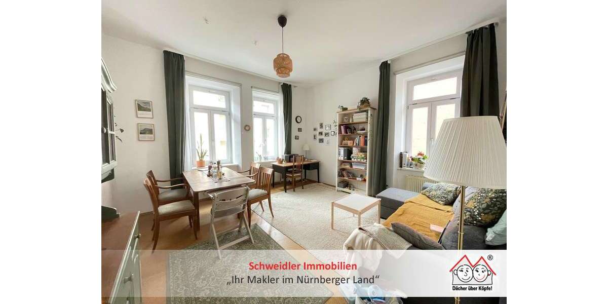 Etagenwohnung Nürnberg - 3 Zimmer, 76 m&sup2;, 840&euro; | Angebot:26752408