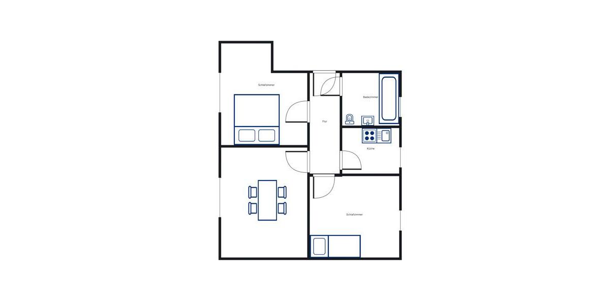 Dachgeschoßwohnung Kassel Harleshausen - 3 Zimmer, 42 m&sup2;, 484&euro; | Angebot:24747287