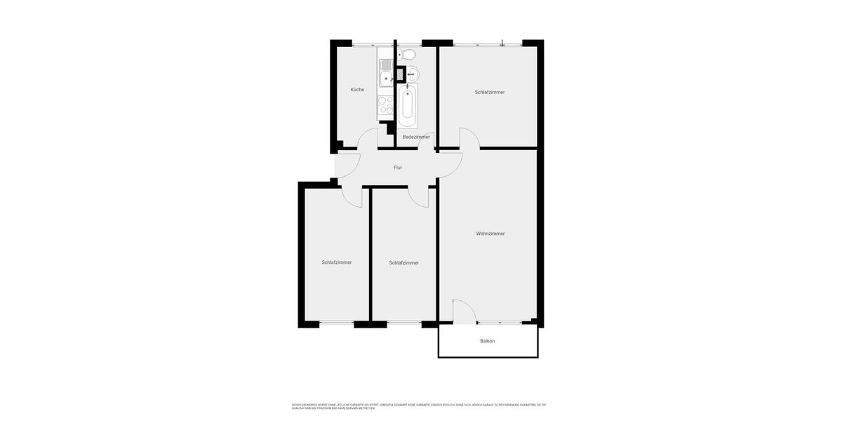 Etagenwohnung Hettstedt - 4 Zimmer, 70 m&sup2;, 328&euro; | Angebot:24692620