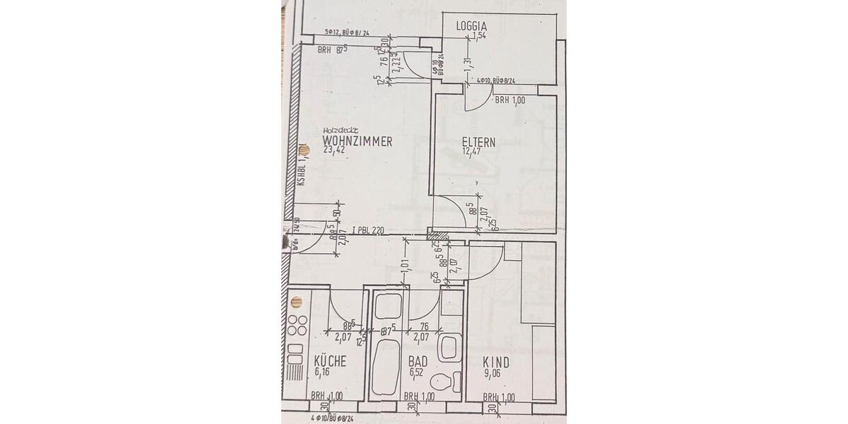 Etagenwohnung Eisenberg (Pfalz) - 3 Zimmer, 60 m&sup2;, 780&euro; | Angebot:25655458