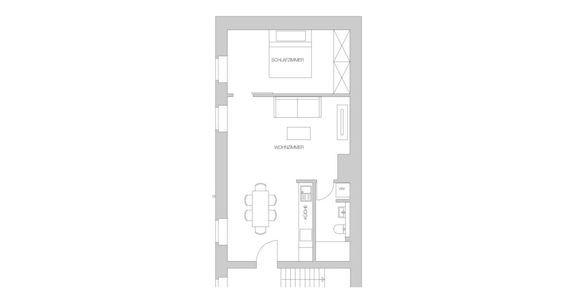 Etagenwohnung Golßen - 2 Zimmer, 60 m&sup2;, 570&euro; | Angebot:24720616