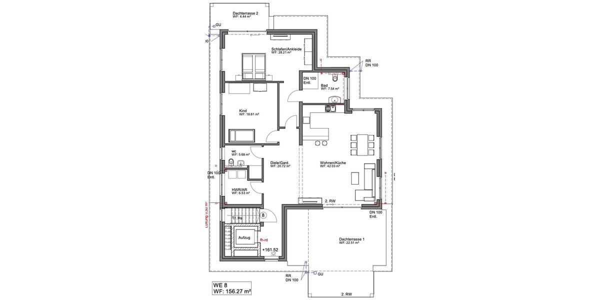 Einfamilienhaus Detmold - 6 Zimmer, 156 m&sup2;, 2.990&euro; | Angebot:26579723