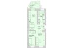Erdgeschoßwohnung Zwickau Zwickau-Nord - 2 Zimmer, 43 m&sup2;, 340&euro; | Angebot:26349626