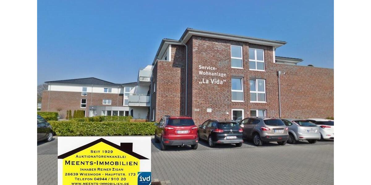 Dachgeschoßwohnung Wiesmoor - 2 Zimmer, 56 m&sup2;, 510&euro; | Angebot:26179787