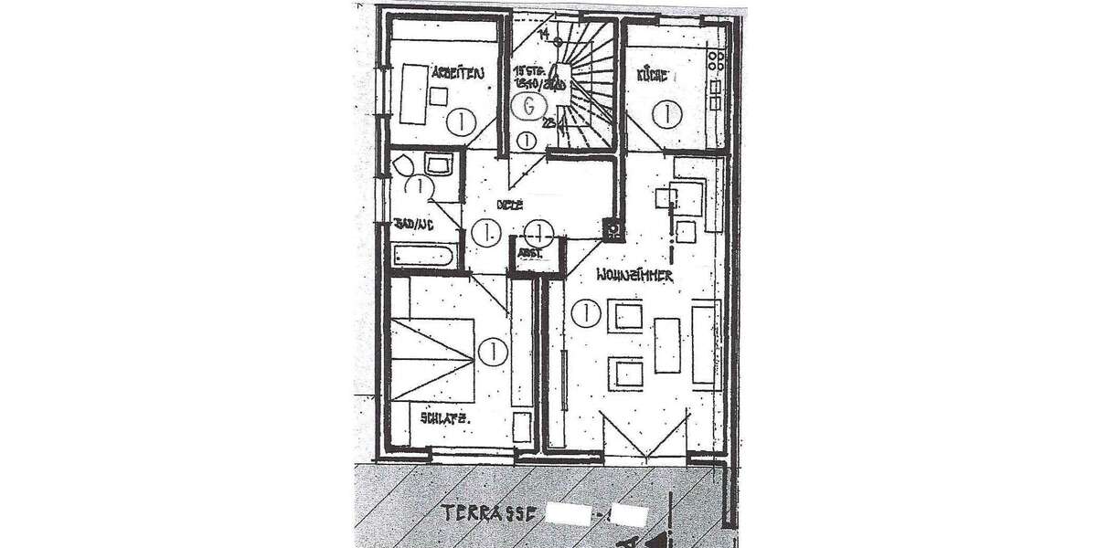 Etagenwohnung Schaftlach Schaftlach - 3 Zimmer, 75 m&sup2;, 1.250&euro; | Angebot:24482416